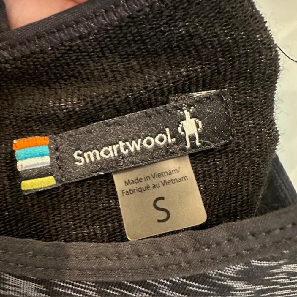 Smartwool Willow Lake Merino Wool Blend Active Dress Black Size Small - Picture 7 of 9